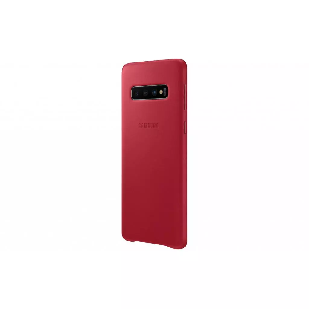 Чехол для моб. телефона Samsung Galaxy S10 (G973) Leather Cover Red (EF-VG973LREGRU) - 1 Чехол для моб. телефона Samsung Galaxy S10 (G973) Leather Cover Red (EF-VG973LREGRU) - 1