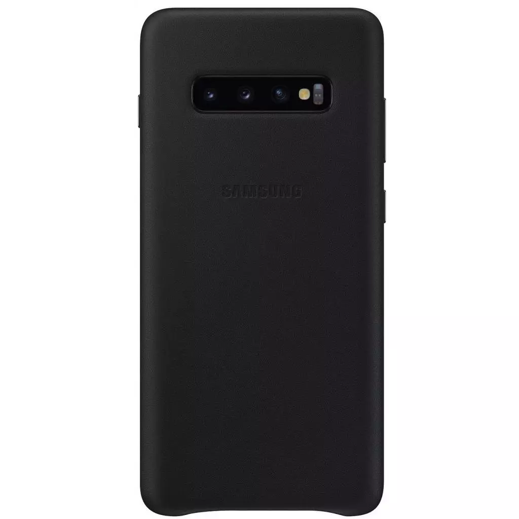 Чехол для моб. телефона Samsung Galaxy S10+ (G975) Leather Cover Black (EF-VG975LBEGRU)