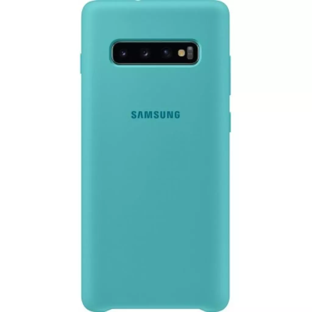 Чехол для моб. телефона Samsung Galaxy S10+ (G975) Silicone Cover Green (EF-PG975TGEGRU)