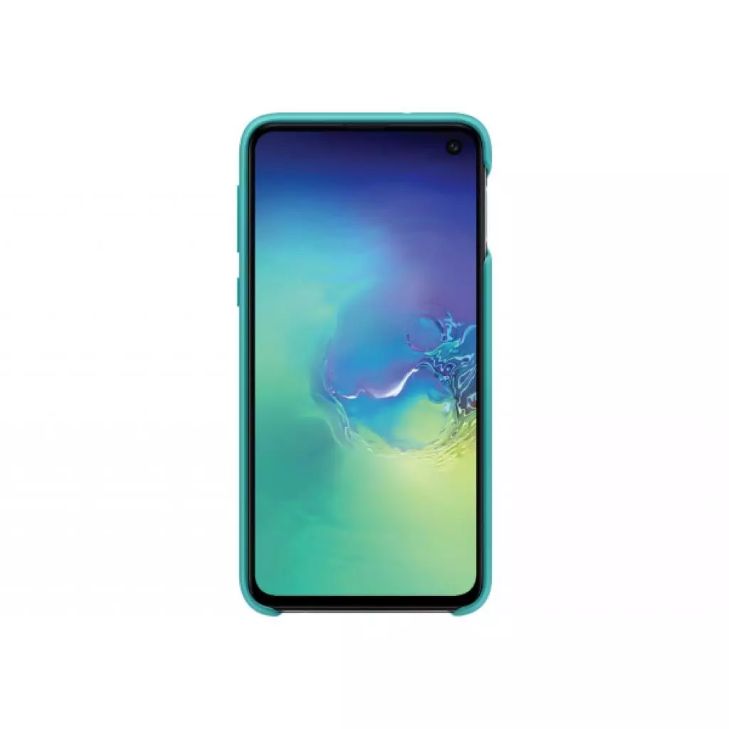 Чехол для моб. телефона Samsung Galaxy S10e (G970) Silicone Cover Green (EF-PG970TGEGRU) - 1