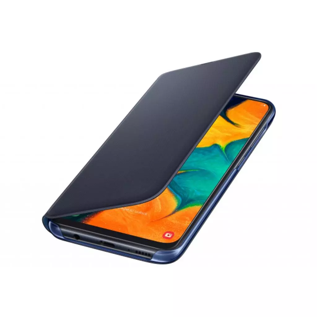 Чехол для моб. телефона Samsung Galaxy A30 (A305F) Wallet Cover Black (EF-WA305PBEGRU) - 3 Чехол для моб. телефона Samsung Galaxy A30 (A305F) Wallet Cover Black (EF-WA305PBEGRU) - 3