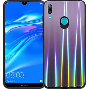Чехол для моб. телефона DEF Huawei Y7 2019 Gradient glass Black (464964)