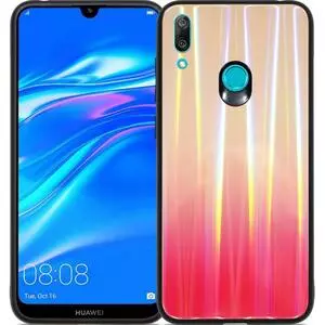 Чехол для моб. телефона DEF Huawei Y7 2019 Gradient glass Red (464963)