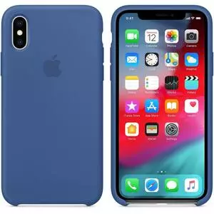 Чехол для моб. телефона Apple iPhone XS Silicone Case - Delft Blue (MVF12ZM/A)