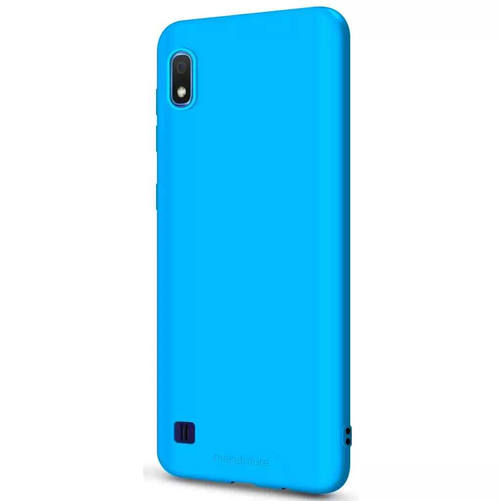 Чехол для моб. телефона MakeFuture Flex Case (Soft-touch TPU) Samsung A10 Light Blue (MCF-SA105LB) - 2 Чехол для моб. телефона MakeFuture Flex Case (Soft-touch TPU) Samsung A10 Light Blue (MCF-SA105LB) - 2