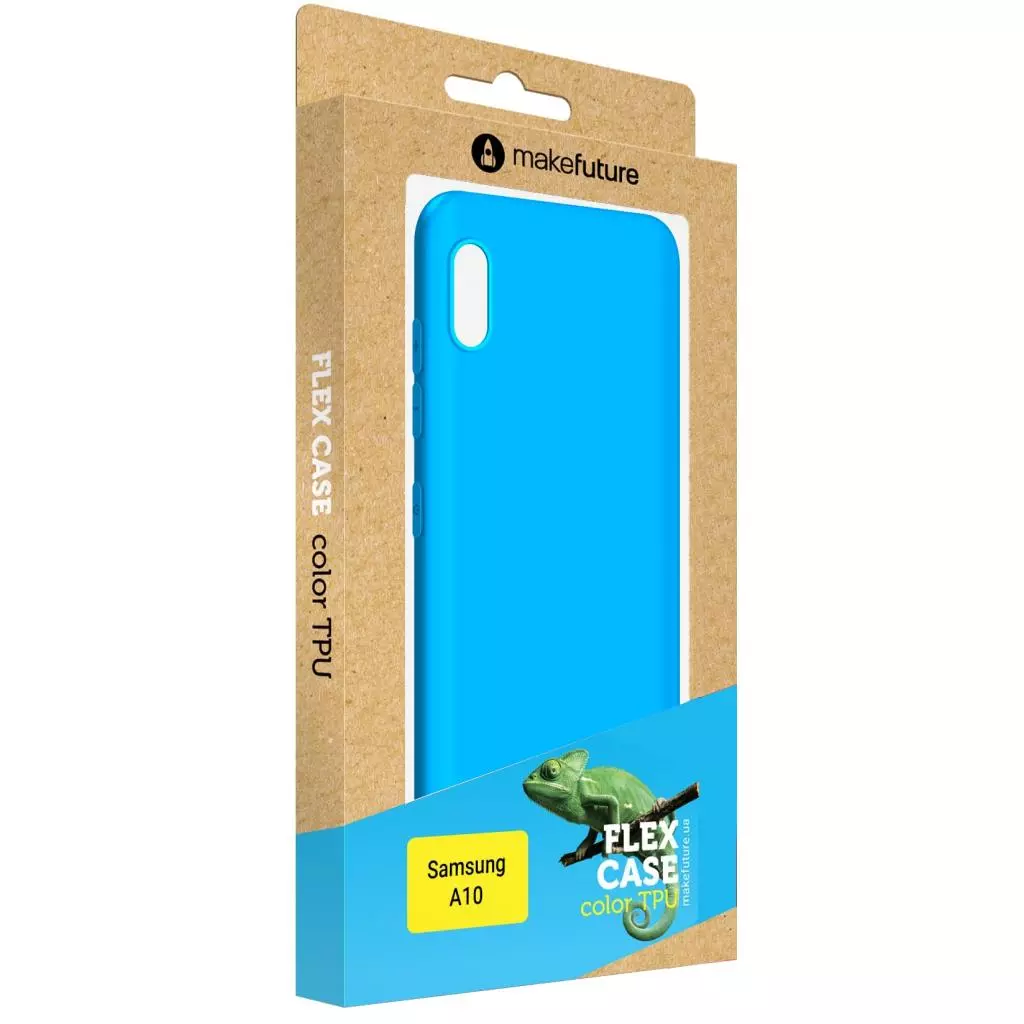 Чехол для моб. телефона MakeFuture Flex Case (Soft-touch TPU) Samsung A10 Light Blue (MCF-SA105LB)