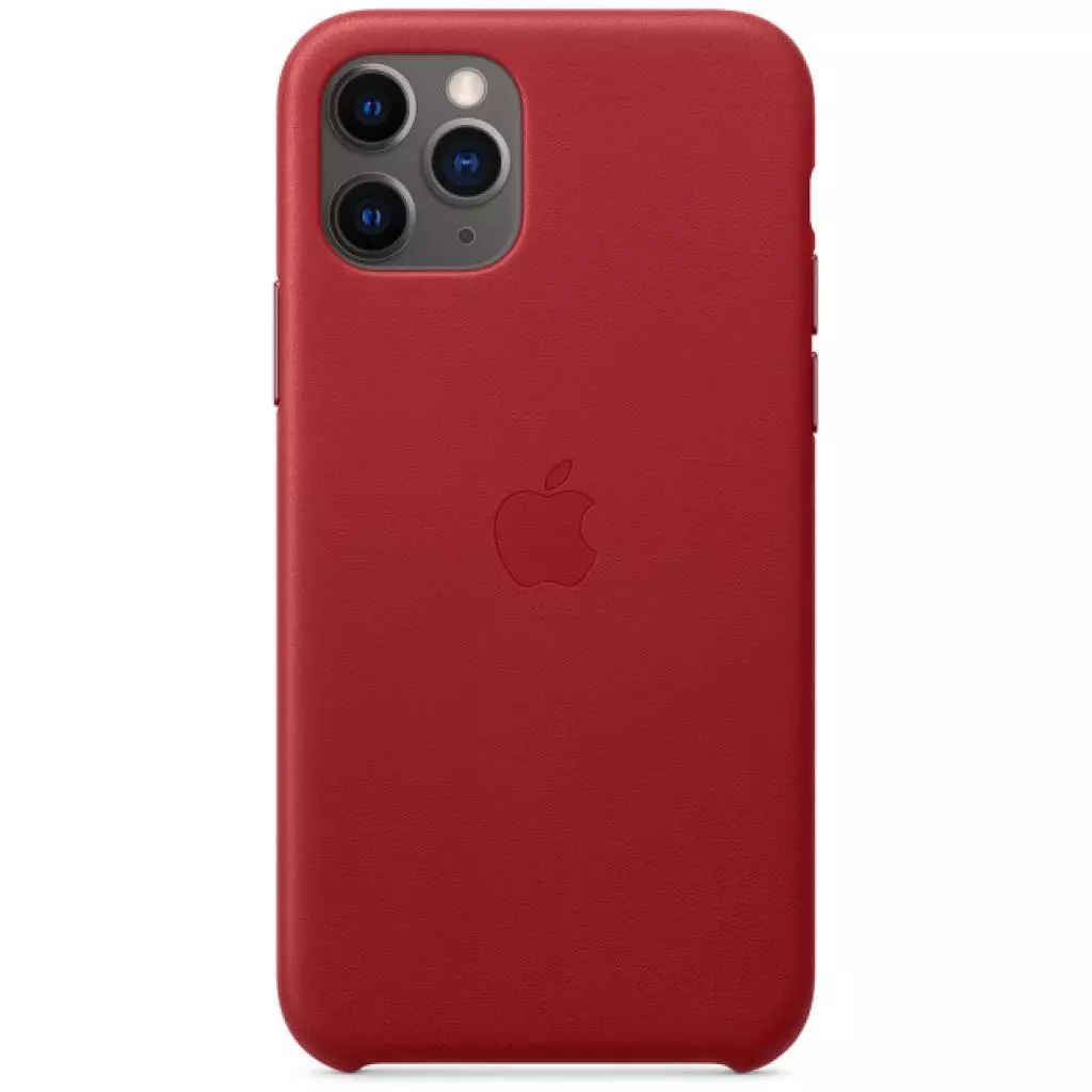 Чехол для моб. телефона Apple iPhone 11 Pro Leather Case - (PRODUCT)RED (MWYF2ZM/A)