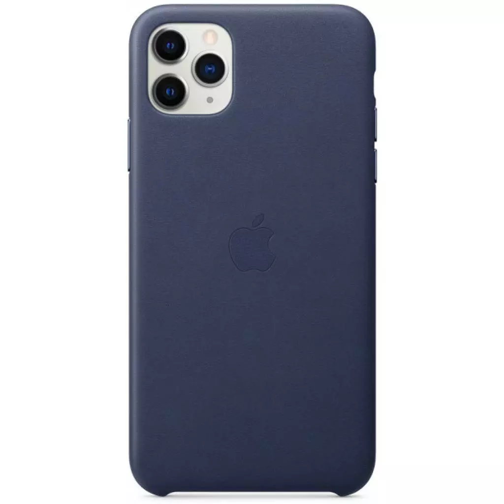 Чехол для моб. телефона Apple iPhone 11 Pro Max Leather Case - Midnight Blue (MX0G2ZM/A) - 1 Чехол для моб. телефона Apple iPhone 11 Pro Max Leather Case - Midnight Blue (MX0G2ZM/A) - 1