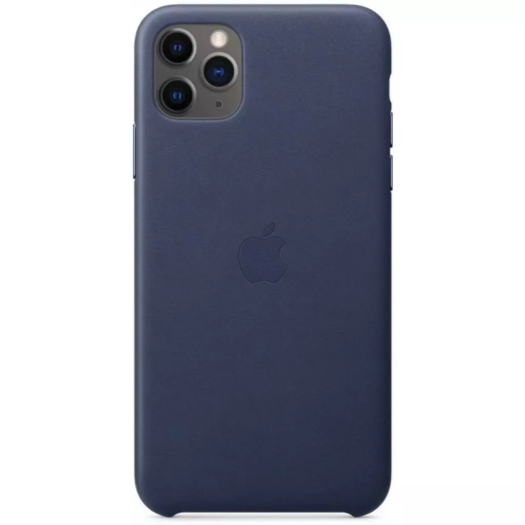 Чехол для моб. телефона Apple iPhone 11 Pro Max Leather Case - Midnight Blue (MX0G2ZM/A)