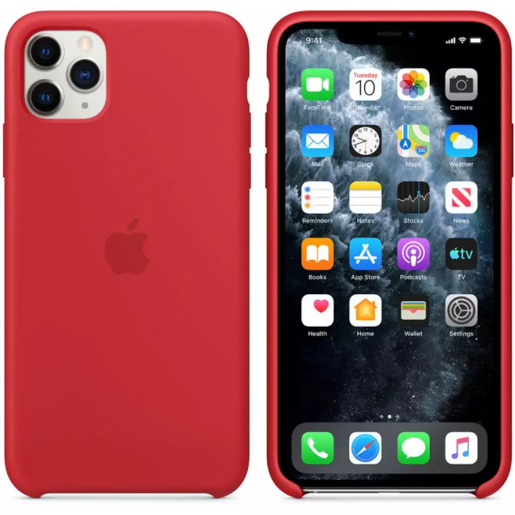 Чехол для моб. телефона Apple iPhone 11 Pro Max Silicone Case - (PRODUCT)RED (MWYV2ZM/A) - 5 Чехол для моб. телефона Apple iPhone 11 Pro Max Silicone Case - (PRODUCT)RED (MWYV2ZM/A) - 5