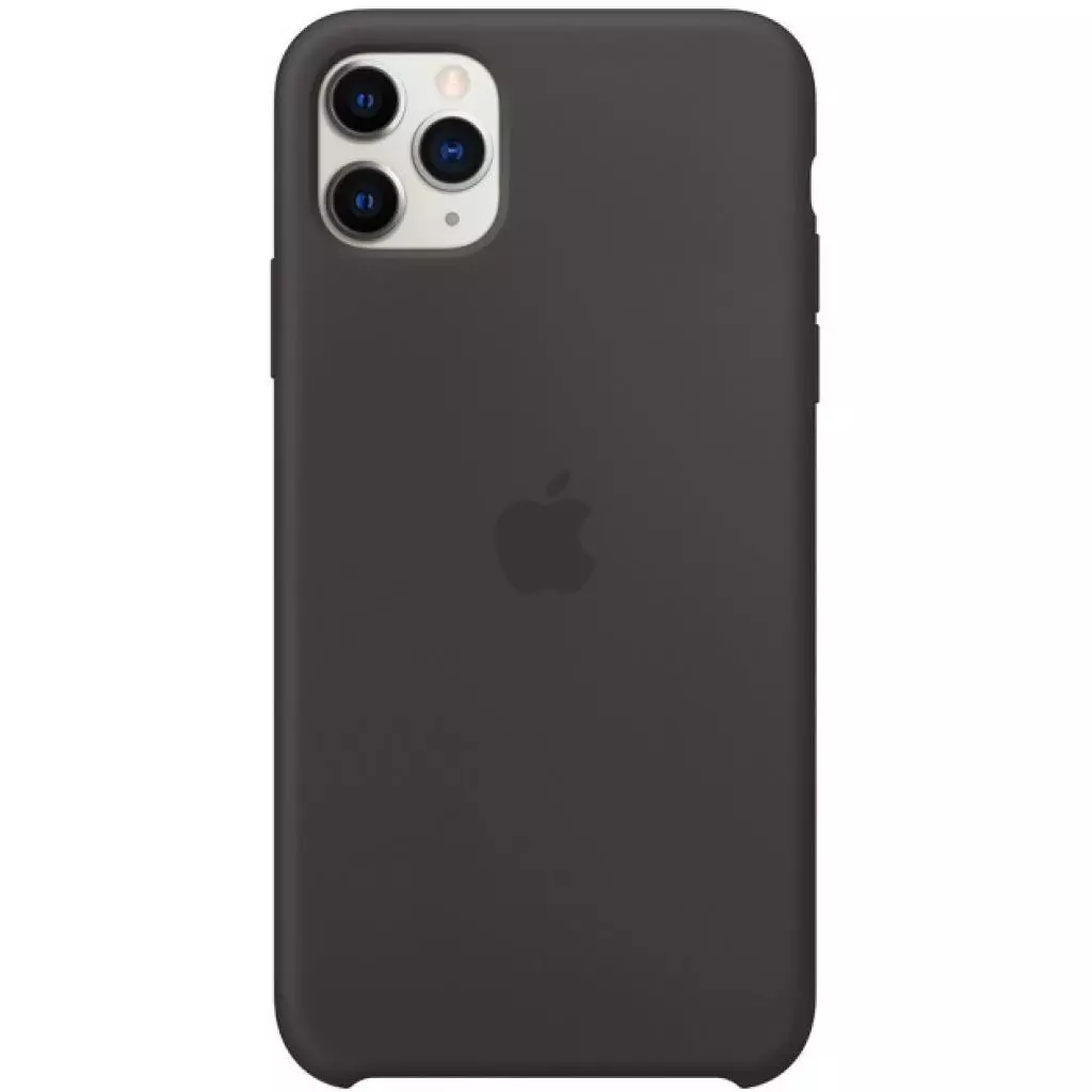 Чехол для моб. телефона Apple iPhone 11 Pro Max Silicone Case - Black (MX002ZM/A) - 1 Чехол для моб. телефона Apple iPhone 11 Pro Max Silicone Case - Black (MX002ZM/A) - 1