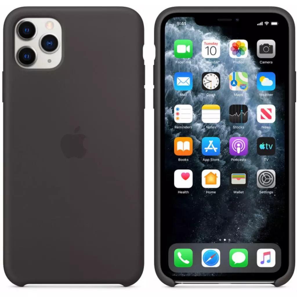 Чехол для моб. телефона Apple iPhone 11 Pro Max Silicone Case - Black (MX002ZM/A) - 5 Чехол для моб. телефона Apple iPhone 11 Pro Max Silicone Case - Black (MX002ZM/A) - 5