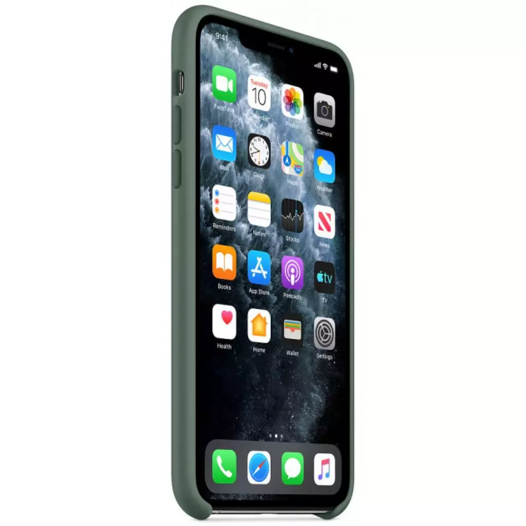 Чехол для моб. телефона Apple iPhone 11 Pro Max Silicone Case - Pine Green (MX012ZM/A) - 1