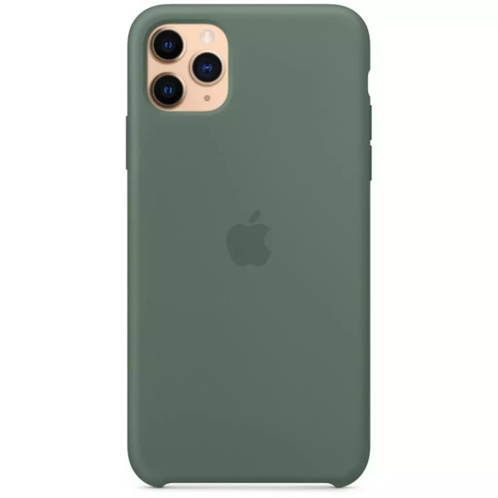 Чехол для моб. телефона Apple iPhone 11 Pro Max Silicone Case - Pine Green (MX012ZM/A)