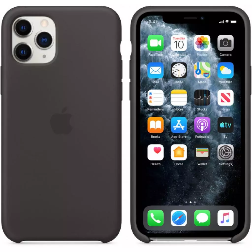Чехол для моб. телефона Apple iPhone 11 Pro Silicone Case - Black (MWYN2ZM/A) - 5 Чехол для моб. телефона Apple iPhone 11 Pro Silicone Case - Black (MWYN2ZM/A) - 5