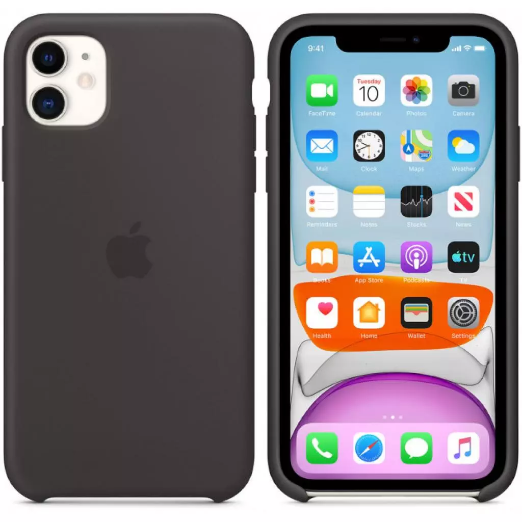 Чехол для моб. телефона Apple iPhone 11 Silicone Case - Black (MWVU2ZM/A) - 7 Чехол для моб. телефона Apple iPhone 11 Silicone Case - Black (MWVU2ZM/A) - 7