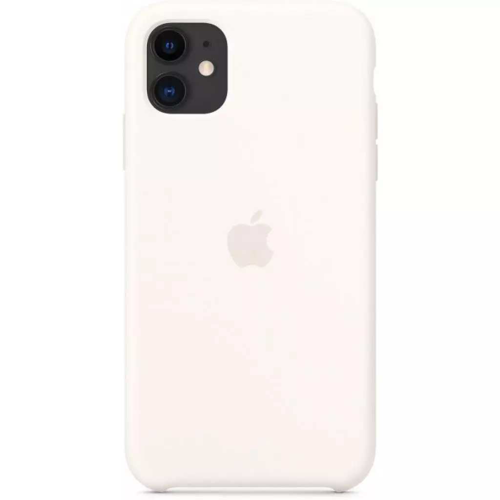 Чехол для моб. телефона Apple iPhone 11 Silicone Case - White (MWVX2ZM/A) - 1 Чехол для моб. телефона Apple iPhone 11 Silicone Case - White (MWVX2ZM/A) - 1