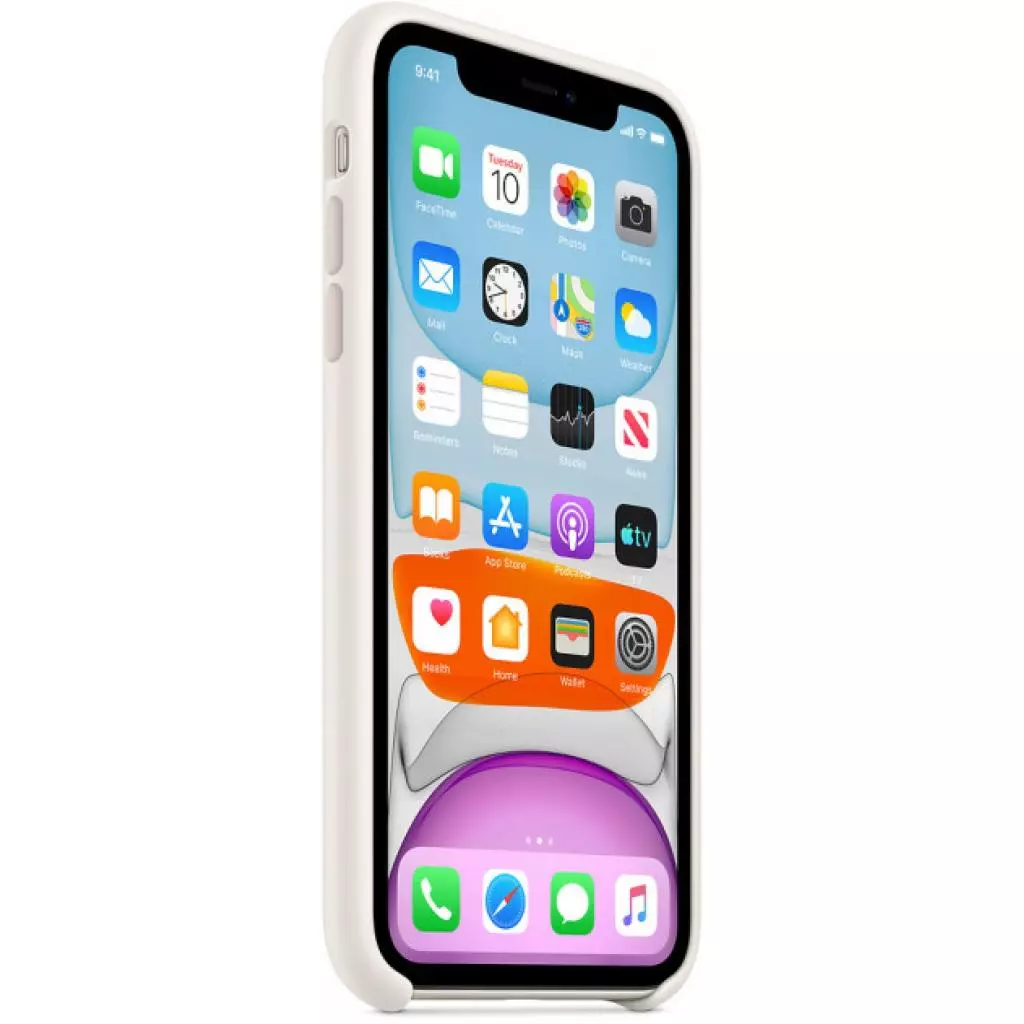 Чехол для моб. телефона Apple iPhone 11 Silicone Case - White (MWVX2ZM/A) - 4 Чехол для моб. телефона Apple iPhone 11 Silicone Case - White (MWVX2ZM/A) - 4