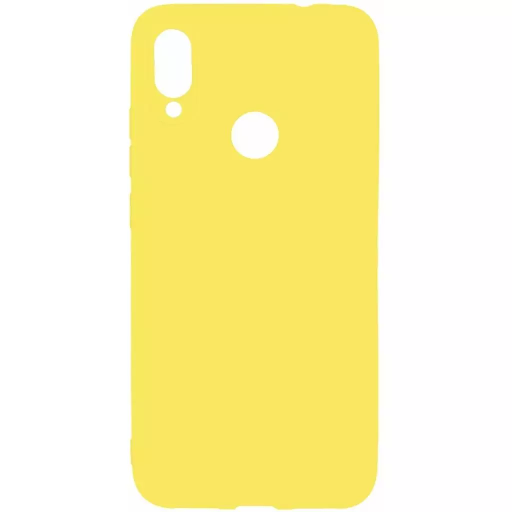 Чехол для моб. телефона Toto 1mm Matt TPU Case Xiaomi Redmi Note 7 Yellow (F_93875)