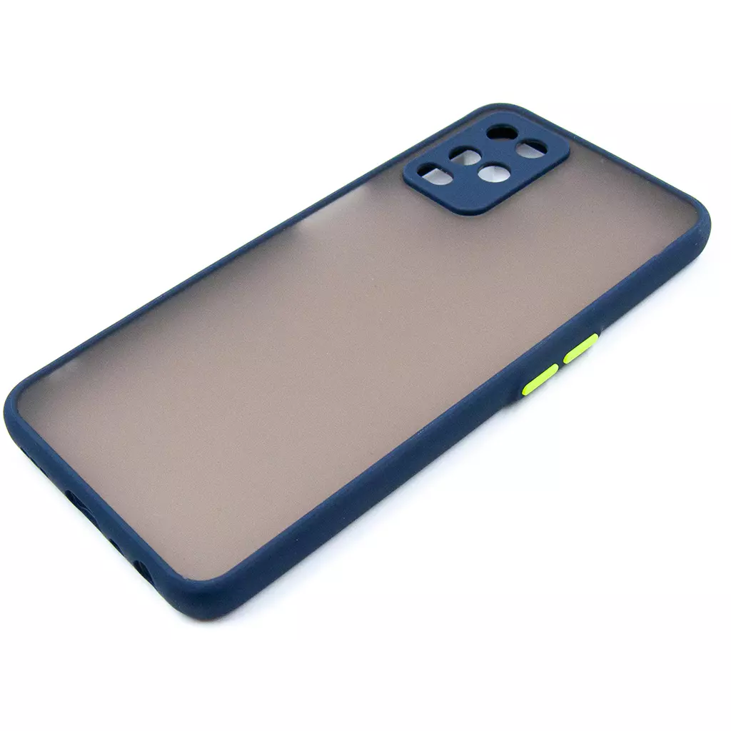 Чехол для моб. телефона Dengos Matt OPPO A54 blue (DG-TPU-MATT-87) - 1