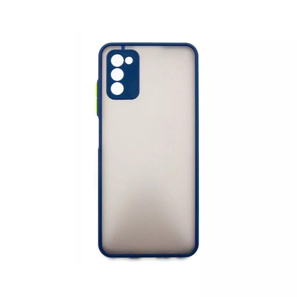 Чехол для моб. телефона Dengos Matt Samsung Galaxy A03s blue (DG-TPU-MATT-86)