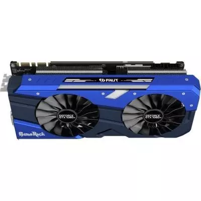 Видеокарта Palit GeForce GTX1080 Ti 11Gb GameRock (NEB108TT15LC-1020G) - 4