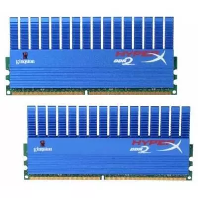 Модуль памяти для компьютера DDR2 4GB (2х2GB) 1066 MHz Kingston (KHX8500D2T1K2/4G)