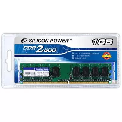 Модуль памяти для компьютера DDR2 1GB 800 MHz Silicon Power (SP001GBLRU800S02)