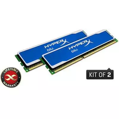 Модуль памяти для компьютера DDR3 4GB (2x2GB) 1600 MHz Kingston (KHX1600C9D3B1K2/4GX /KHX1600C9D3B1K2/4G)