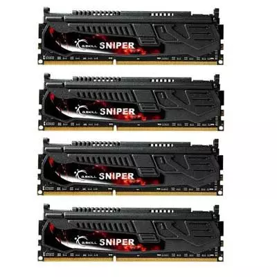 Модуль памяти для компьютера DDR3 16GB (4x4GB) 1600 MHz G.Skill (F3-12800CL9Q-16GBSR)