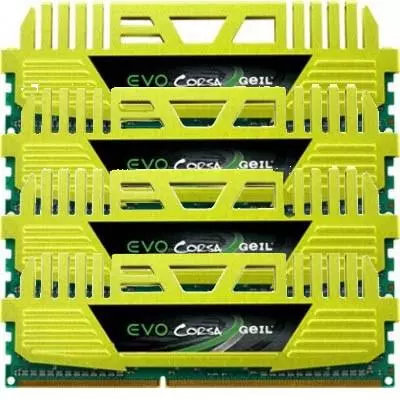 Модуль памяти для компьютера DDR3 16GB (4x4GB) 2400 MHz Geil (GOC316GB2400C11AQC)