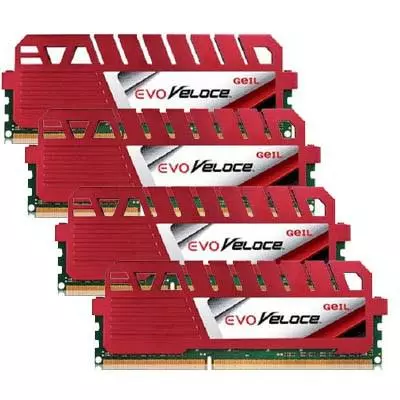 Модуль памяти для компьютера DDR3 16GB (4x4GB) 2400 MHz Geil (GEV316GB2400C11AQC)