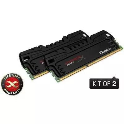 Модуль памяти для компьютера DDR3 8GB (2x4GB) 1600 MHz Kingston (KHX16C9T3K2/8X)