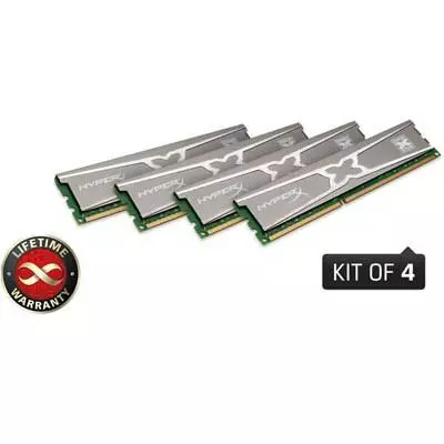 Модуль памяти для компьютера DDR3 16GB (4x4GB) 2400 MHz Kingston (KHX24C11X3K4/16X)