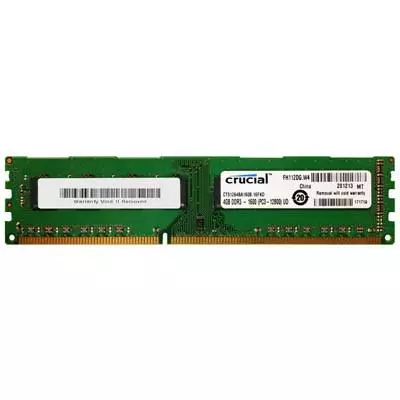 Модуль памяти для компьютера DDR3 4GB 1600 MHz Micron (CT51264BA160BJ)
