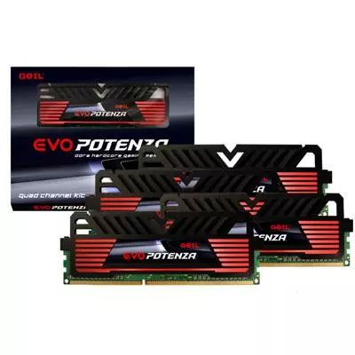 Модуль памяти для компьютера DDR3 32GB (4x8GB) 1600 MHz Geil (GPB332GB1600C10QC)