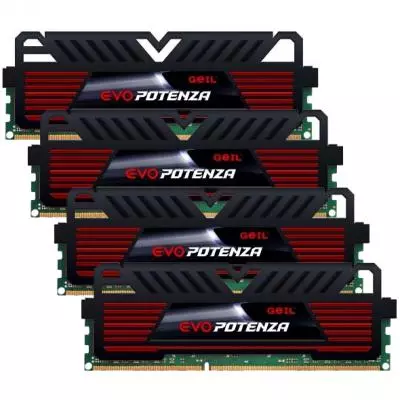 Модуль памяти для компьютера DDR3 32GB (4x8GB) 2400 MHz Geil (GEL332GB2400C11BQC)