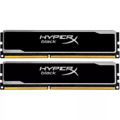Модуль памяти для компьютера DDR3 8Gb (2x4GB) 1600 MHz HyperX Black Kingston (KHX16C9B1BK2/8X)