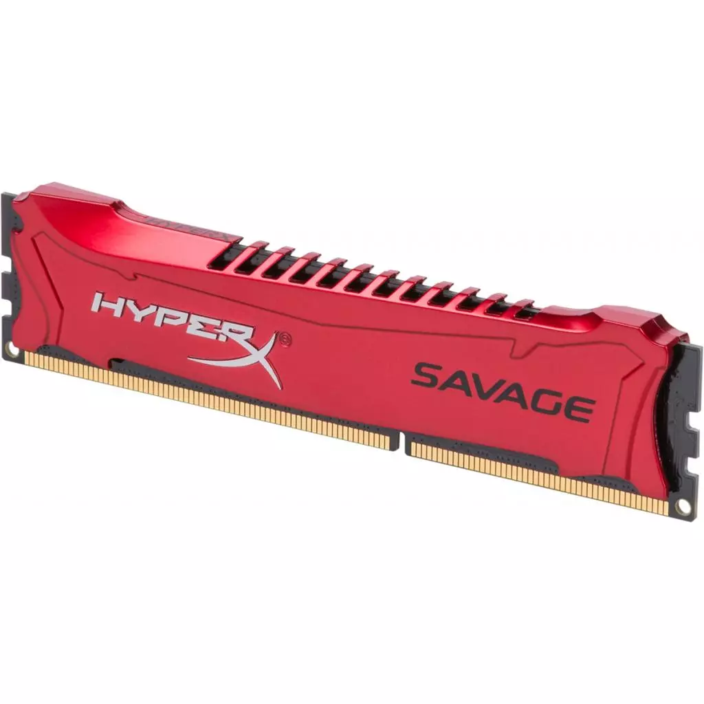 Модуль памяти для компьютера DDR3 4GB 1600 MHz Savage Red Kingston Fury (ex.HyperX) (HX316C9SR/4) - 2 Модуль памяти для компьютера DDR3 4GB 1600 MHz Savage Red Kingston Fury (ex.HyperX) (HX316C9SR/4) - 2