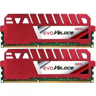 Модуль памяти для компьютера DDR3 8GB (2x4GB) 2400 MHz EVO Veloce Geil (GEV38GB2400C11BDC)