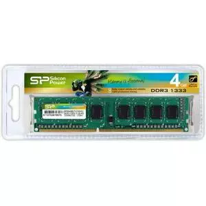 Модуль памяти для компьютера DDR3 4GB 1333 MHz Silicon Power (SP004GBVTU133N02)