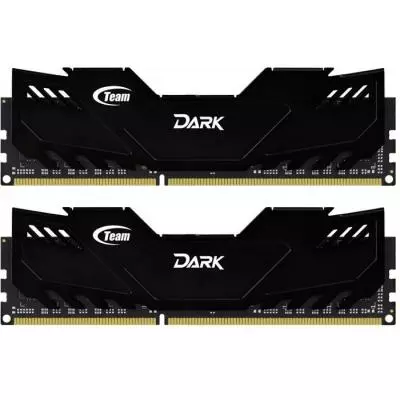 Модуль памяти для компьютера DDR3 16GB (2x8GB) 1866 MHz Dark Series Black Team (TDKED316G1866HC10SDC01)