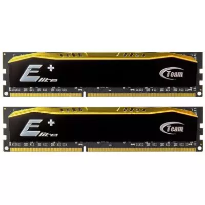 Модуль памяти для компьютера DDR3 16GB (2x8GB) 1866 MHz Elite Plus Black Team (TPD316G1866HC13DC01)