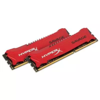 Модуль памяти для компьютера DDR3 16GB (2x8GB) 2133 MHz HyperX Savage Kingston Fury (ex.HyperX) (HX321C11SRK2/16) - 1