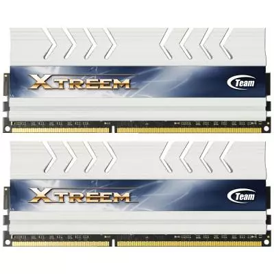 Модуль памяти для компьютера DDR3 16GB (2x8GB) 2400 MHz Extreem White Team (TXWD316G2400HC10QDC01)