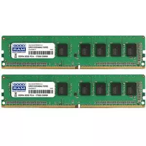 Модуль памяти для компьютера DDR4 16GB (2x8GB) 2133 MHz Goodram (GR2133D464L15/16GDC)