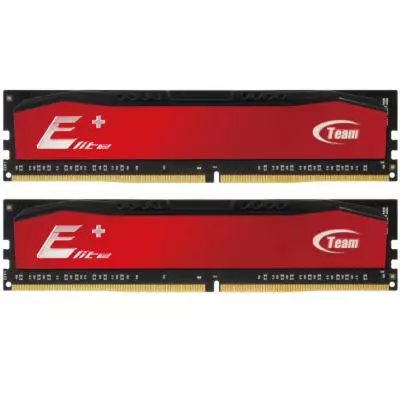 Модуль памяти для компьютера DDR3 8GB (2x4GB) 1866 MHz Elite Plus Red Team (TPRD38G1866HC13DC01)
