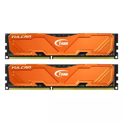 Модуль памяти для компьютера DDR3 8GB (2x4GB) 2133MHz Vulcan Orange Team (TLAED38G2133HC10QDC01)