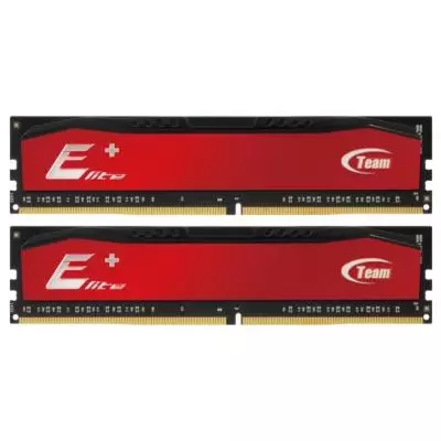 Модуль памяти для компьютера DDR4 16GB (2x8Gb) 2400 MHz Elite Plus Red Team (TPRD416GM2400HC16DC01)