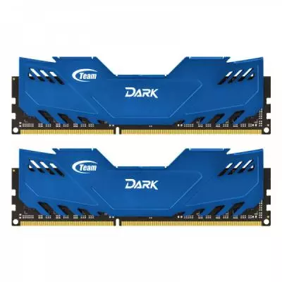 Модуль памяти для компьютера DDR3 8GB (2x4GB) 1600 MHz Dark Series Blue Team (TDBED38G1600HC9DC01)